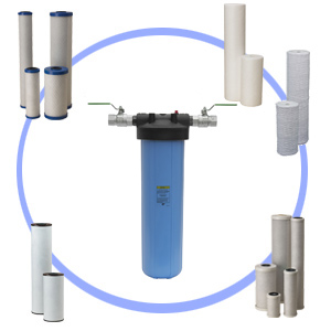 Big Blue-Wasserfilter Filterpatronen und Filterkartuschen 20 Zoll von Pentair 